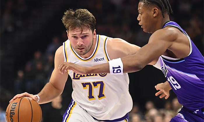 Se impone Lakers a Utah a domicilio con gran labor de Luka Doncic