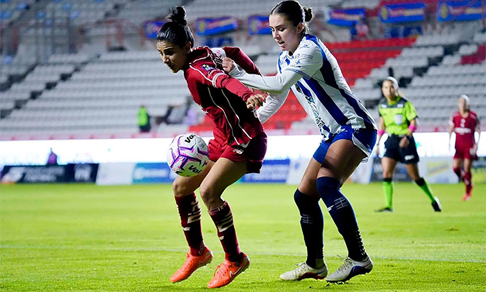 Diablas Rojas domina a Tuzas por 2-1 en el Apertura de la Liga MX Femenil